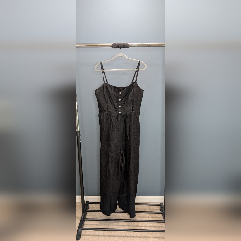 Madewell Black Jumpsuit